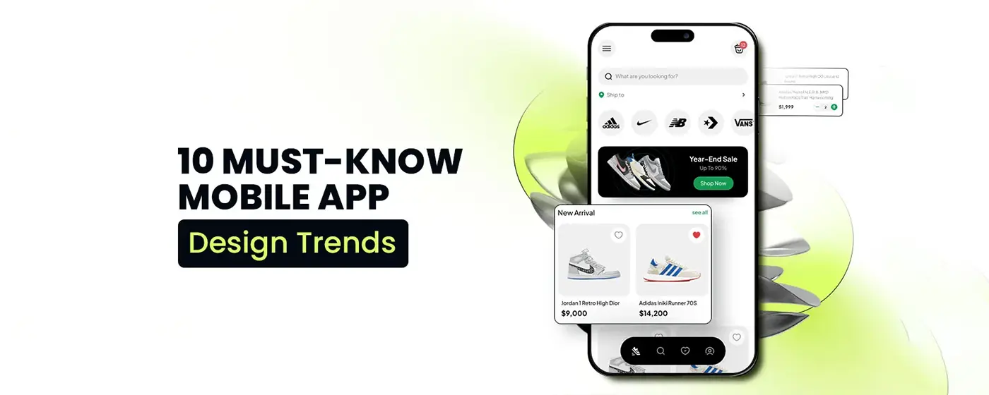 Top Trends in Mobile App Design for 2025