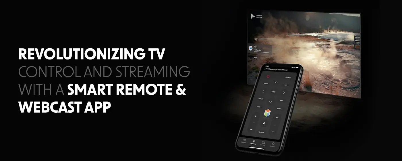 Revolutionizing TV streaming with a smart remote and app